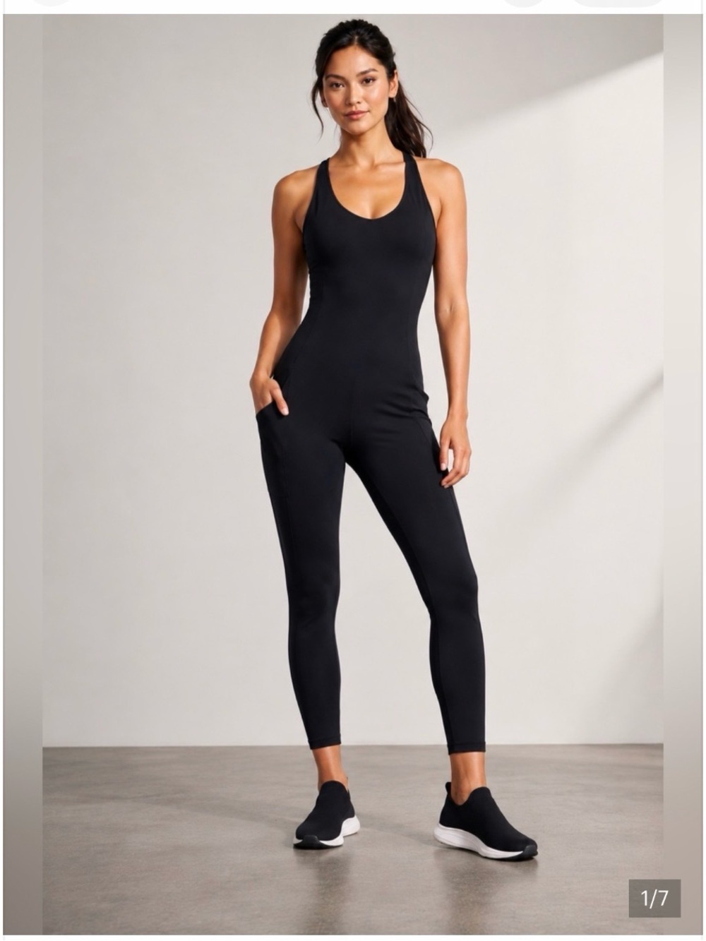 Athleta Transcend 7/8 Bodysuit